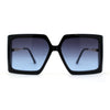 Womens Oversized Rectangle Butterfly Fashion Designer Sunglasses
