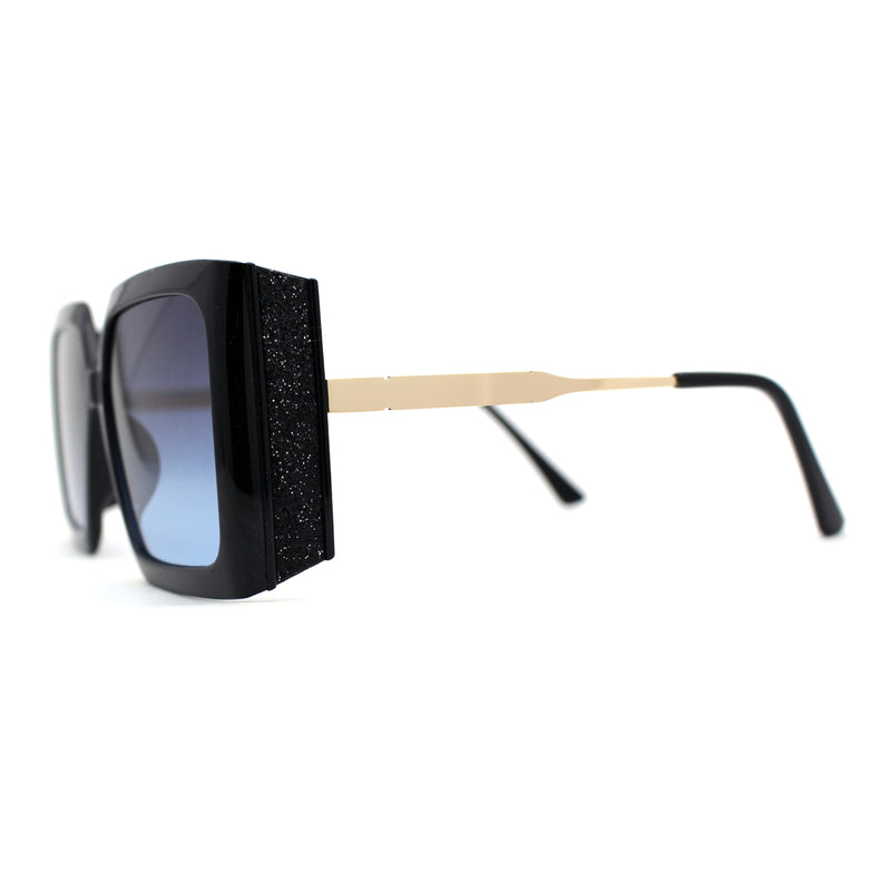 Womens Oversized Rectangle Butterfly Fashion Designer Sunglasses