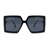 Womens Oversized Rectangle Butterfly Fashion Designer Sunglasses