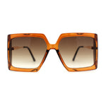 Womens Oversized Rectangle Butterfly Fashion Designer Sunglasses