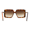 Womens Oversized Rectangle Butterfly Fashion Designer Sunglasses