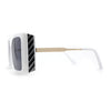 Womens Oversized Rectangle Butterfly Fashion Designer Sunglasses