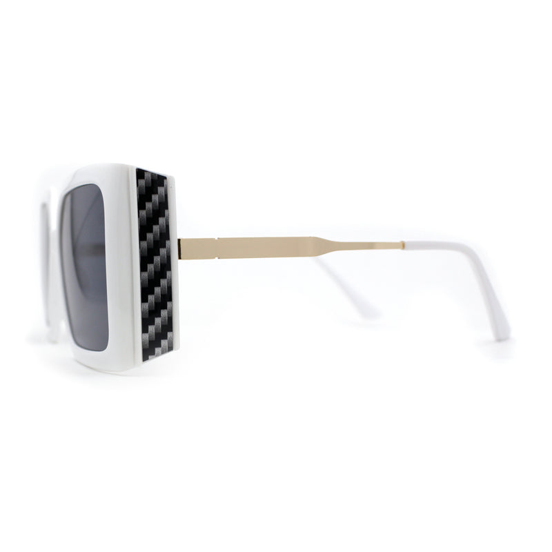 Womens Oversized Rectangle Butterfly Fashion Designer Sunglasses