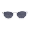 Womens Keyhole Cat Eye Retro Hipster Plastic Sunglasses