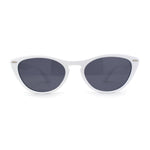 Womens Keyhole Cat Eye Retro Hipster Plastic Sunglasses