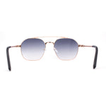 Womens Boyfriend Luxury Flat Top Double Bridge Pilots Sunglasses