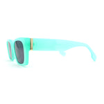 Classically Square Narrow Rectangle Plastic Womens Sunglasses