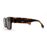 Iconic Retro Square Narrow Rectangle Plastic Womens Sunglasses