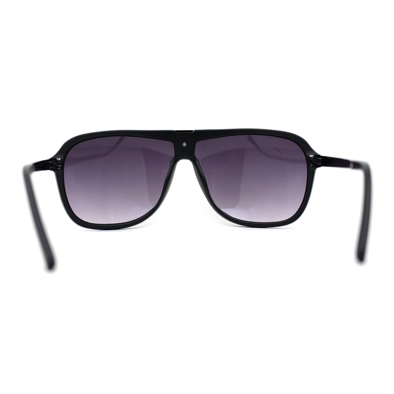 Luxury Mens Oversized Plastic Racer Mobster Fashion Sunglasses