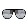 Luxury Mens Oversized Plastic Racer Mobster Fashion Sunglasses