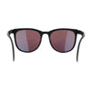 Mens Collapsible Oversize Thin Plastic Hipster Horn Rim Sunglasses