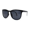 Mens Collapsible Oversize Thin Plastic Hipster Horn Rim Sunglasses