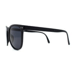 Mens Collapsible Oversize Thin Plastic Hipster Horn Rim Sunglasses