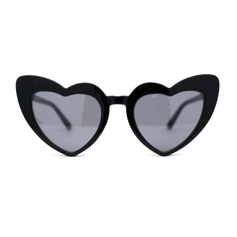 Girls Kids Size Iconic Cat Eye Heart Shape Cutie Sunglasses