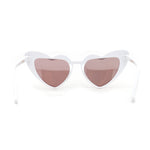 Girls Kids Size Iconic Cat Eye Heart Shape Cutie Sunglasses