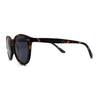 Mens Polarized Iconic Keyhole Horn Rim Hipster Sunglasses