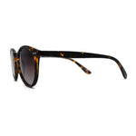 Mens Polarized Iconic Keyhole Horn Rim Hipster Sunglasses