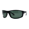 Polarized Mens True Classic Wrap Around Biker Style Sport Sunglasses