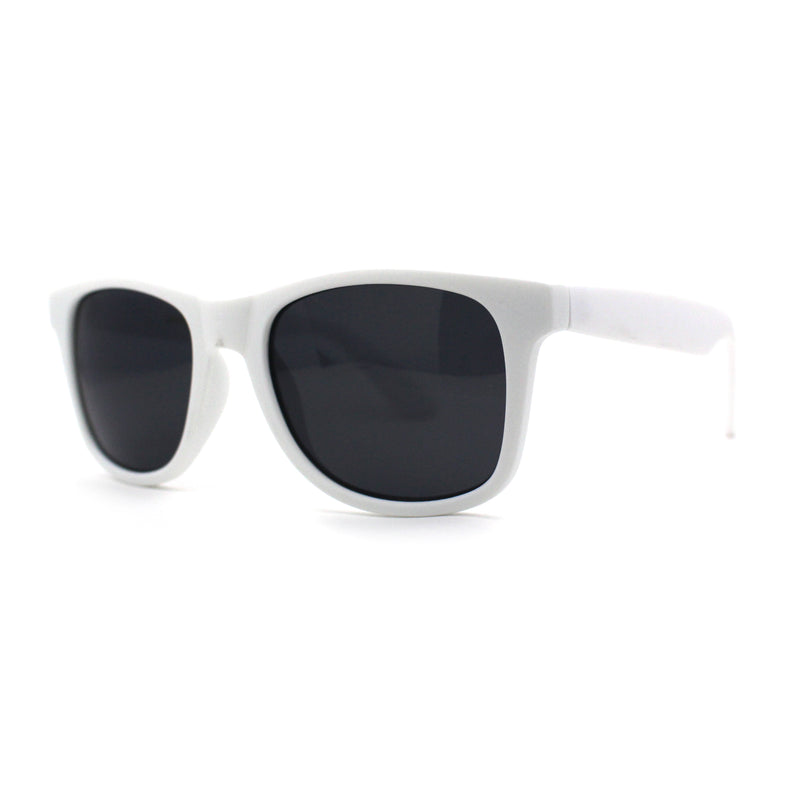 Anti-glare Polarized Iconic Hipster Horn Rim Rectangular Sunglasses