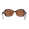 Womens Anti-Glare Polarized Oval Round Butterfly Buckle Hinge Sunglasses