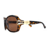 Womens Anti-Glare Polarized Oval Round Butterfly Buckle Hinge Sunglasses