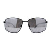 Xloop Sport Rectangle Metal Rim Color Mirror Officer Sunglasses