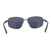 Xloop Sport Rectangle Metal Rim Color Mirror Officer Sunglasses