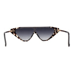 Womens Flat Top Shield Cat Eye Rectangle Squared Cat Eye Sunglasses