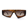 Womens Asymmetrical Flat Top Funky 80s Disco Sunglasses