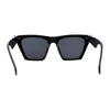 Womens Gothic Square Rectangle Cat Eye Plastic Fashion Sunglasses