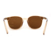 Stylish Inset Lens Horn Rim Retro Plastic Sunglasses