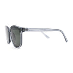 Stylish Inset Lens Horn Rim Retro Plastic Sunglasses