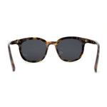 Stylish Inset Lens Horn Rim Retro Plastic Sunglasses