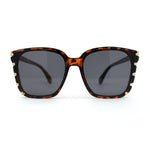 Womens Ornate Metal Side Jewel Butterfly Diva Sunglasses