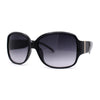 Womens Rhinestone Trim Hinge Butterfly Classic 90s Sunglasses