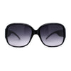 Womens Rhinestone Trim Hinge Butterfly Classic 90s Sunglasses