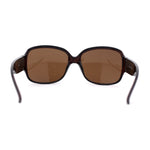 Womens Rhinestone Trim Hinge Butterfly Classic 90s Sunglasses