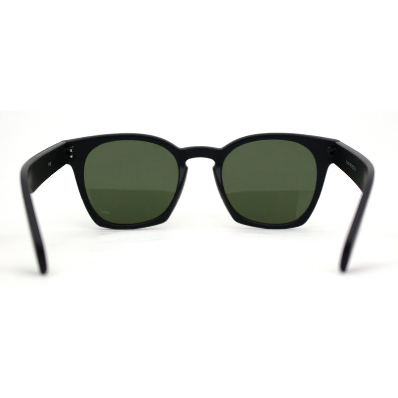 Retro Classy Keyhole Thick Horn Rim Hipster Sunglasses