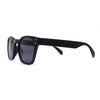 Retro Classy Keyhole Thick Horn Rim Hipster Sunglasses