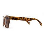 Retro Classy Keyhole Thick Horn Rim Hipster Sunglasses
