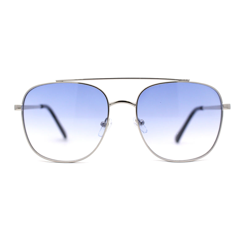 Unique Diamond Geometric Cut Mod Rectangle Plastic Sunglasses