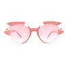 Womens Crystal Cluster Frame Unique Plastic Fashion Sunglasses