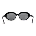 Mod Womens Beveled Geometric Round Oval Sunglasses