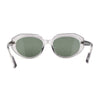 Mod Womens Beveled Geometric Round Oval Sunglasses