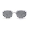 Mod Womens Beveled Geometric Round Oval Sunglasses