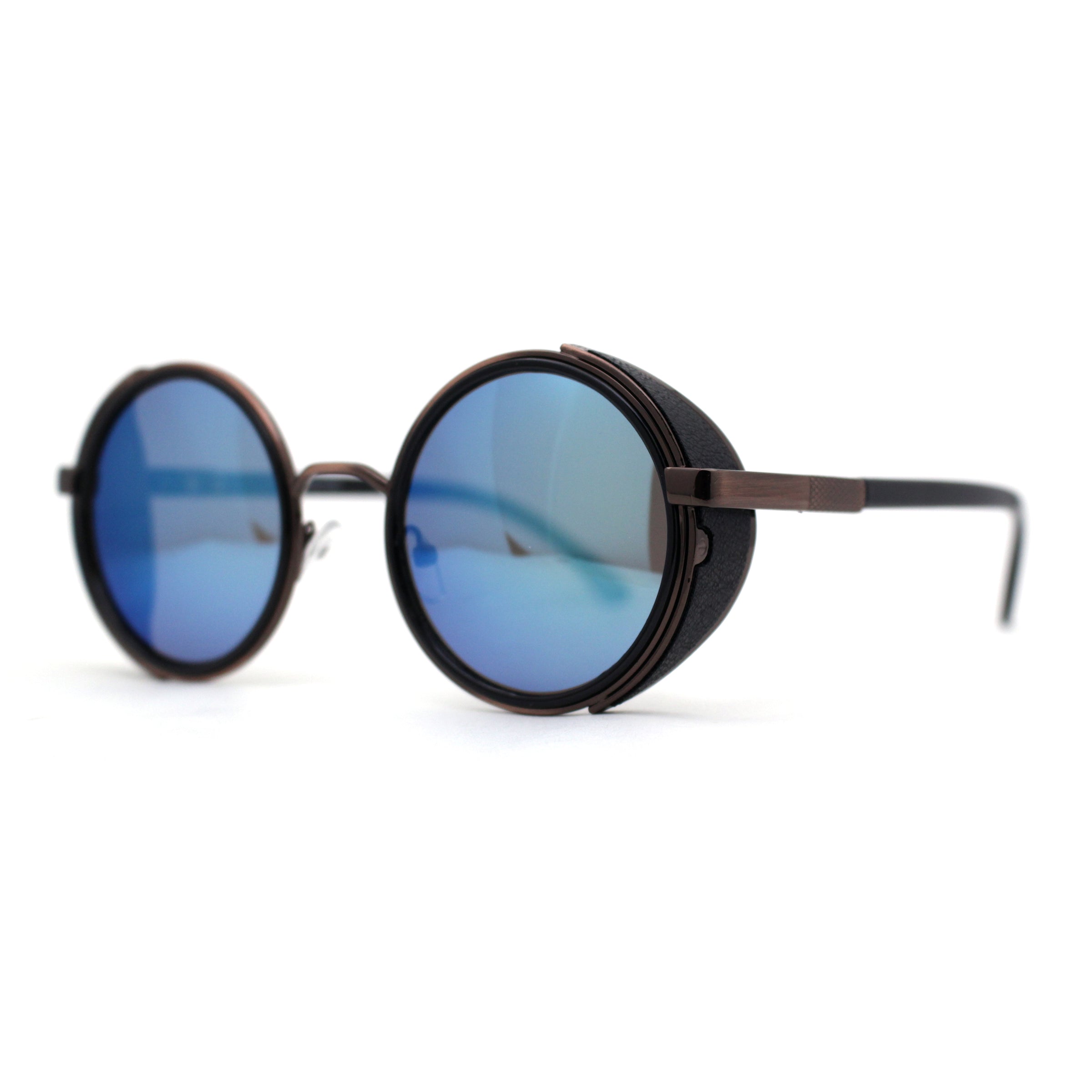 2023 100% LEGERE® ROUND Matte Copper Chromium HiPER® Copper Mirror Lens  Sunglasses | Revolutionbikeshop.com