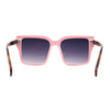 Womens Thick Horn Rim Butterfly Mod Fashion Plastic Sunglasses