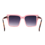 Womens Thick Horn Rim Butterfly Mod Fashion Plastic Sunglasses