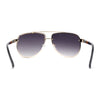 Luxury Rimless Tear Drop Shape Air Force Officer Style Sunglasses