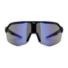 Xloop Color Mirror Shield Oversize Half Rim Plastic Sport Sunglasses
